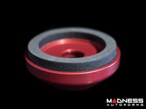 FIAT 500 Strut Top Mount Assembly Kit - Upgraded Replacement - Red Anodized - V3